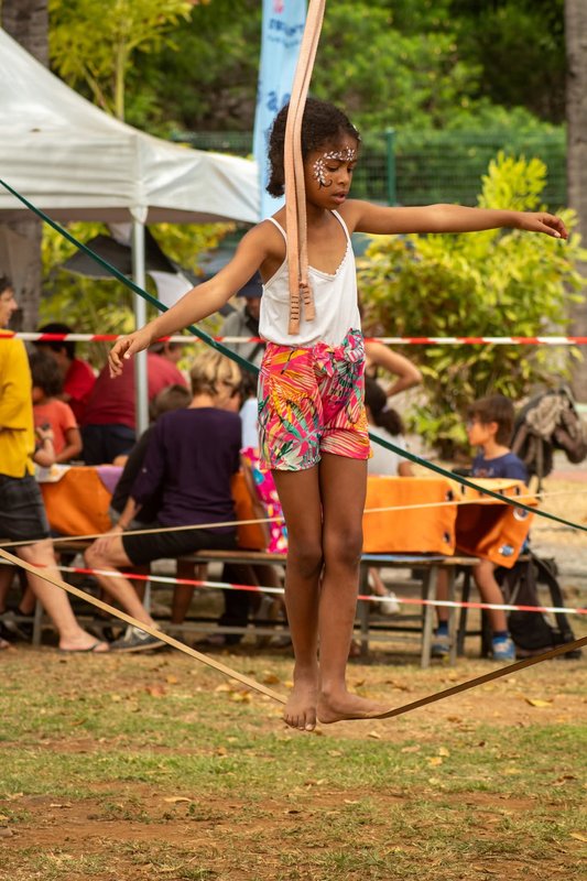 Initiations slack-line (Slack sa space)